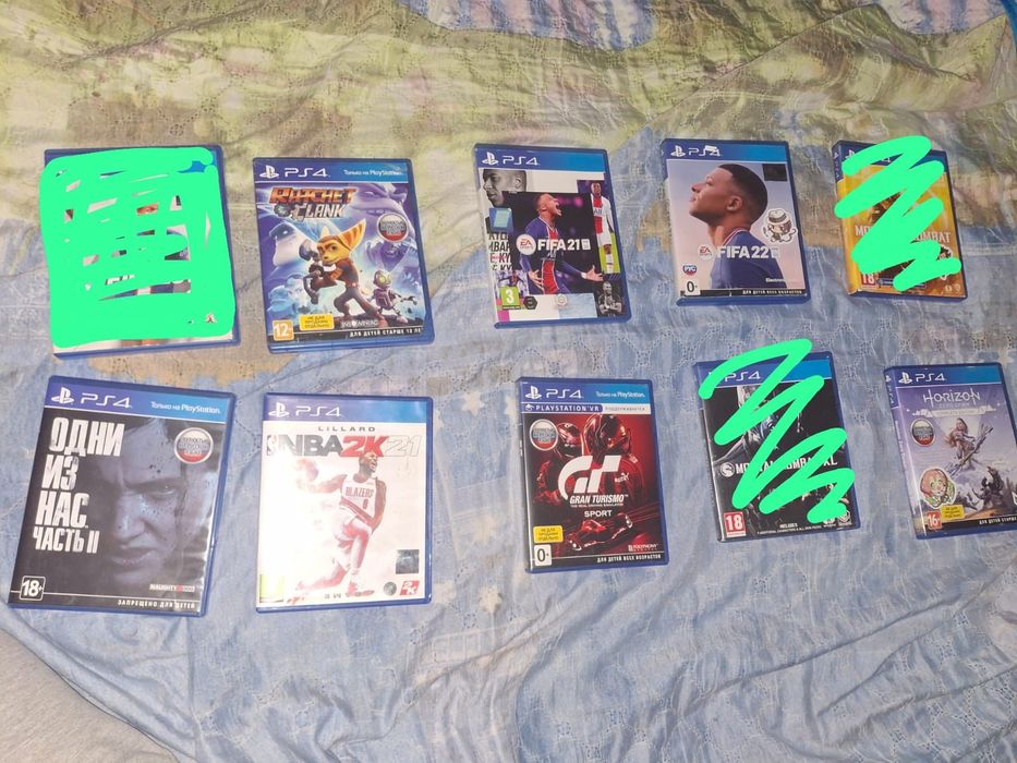 Продаю диски  для плейстейшн