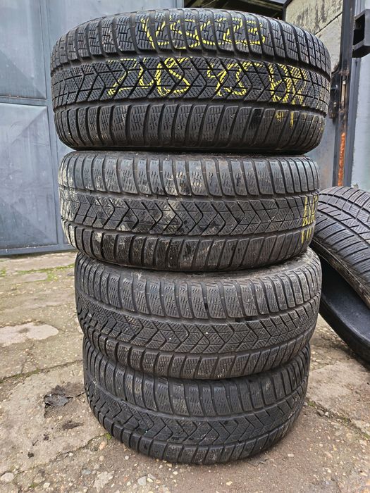 Anvelope MS iarna 245 45 18 pirelli runflaf 2023 6-7.5mm