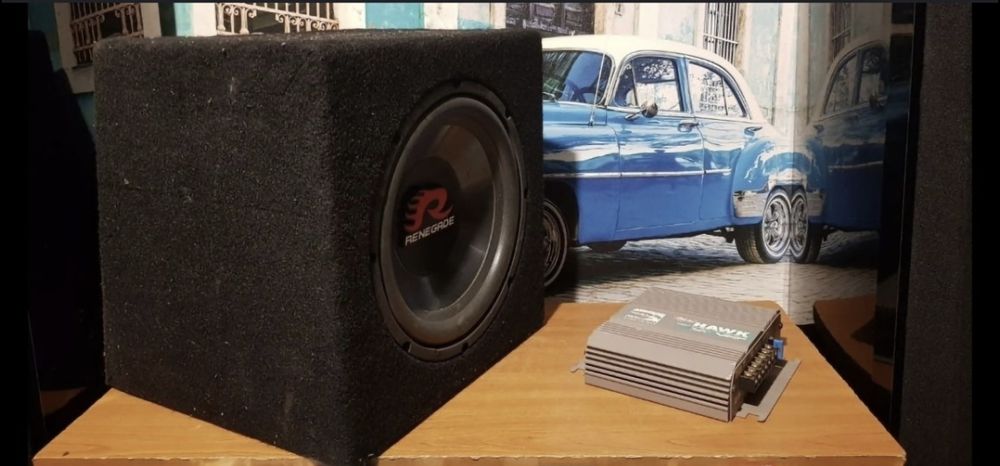 Renegade Profi Sound Cougar subwoofer amplificator statie Hifonics