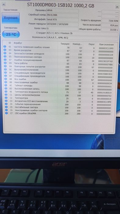 Продается жёсткий диск