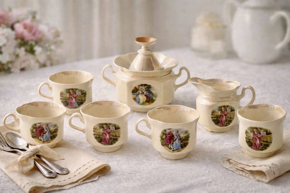 Кофейный сервиз фарфор