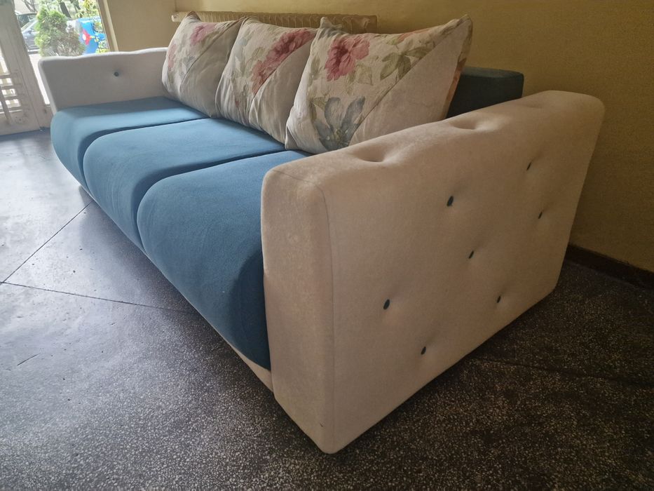 Vand canapea coltar Bambus