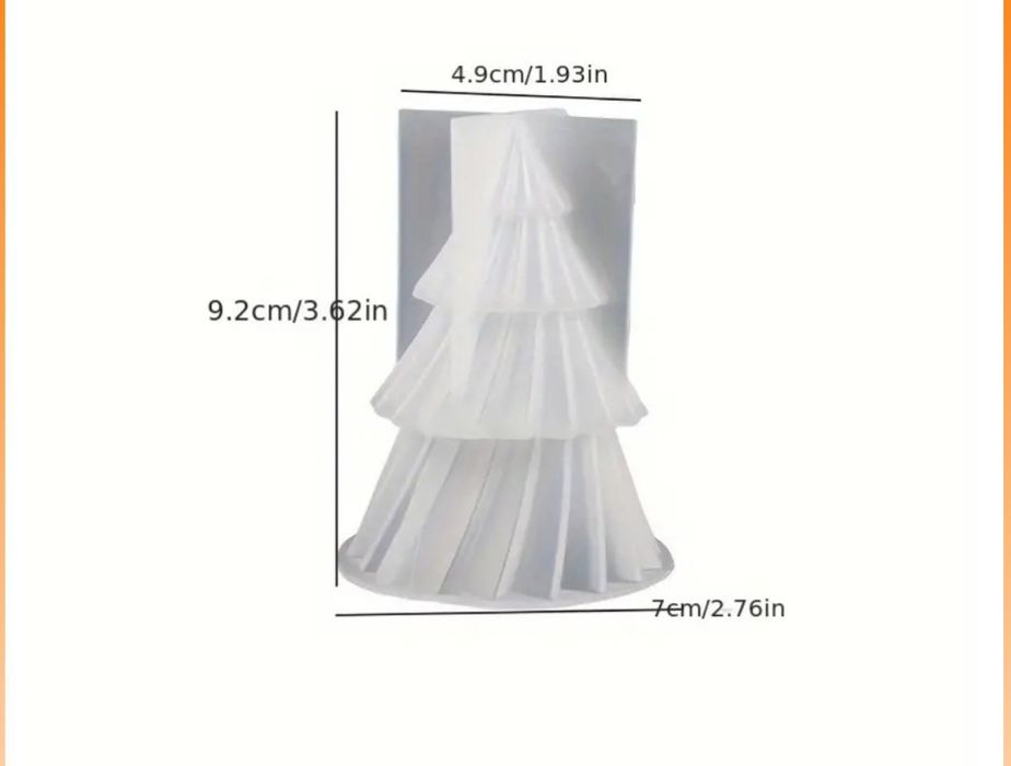 Силиконовая форма елки