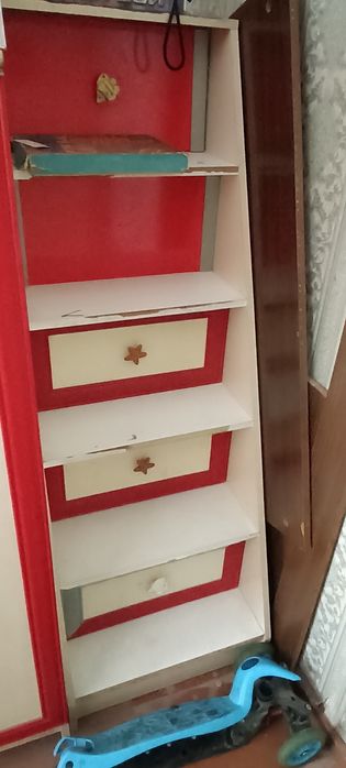 строенный мебель для детей и взрослых кровать