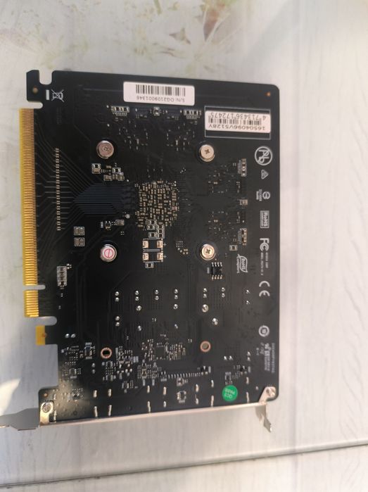 Видюха  GTX 1650 4 Gb.