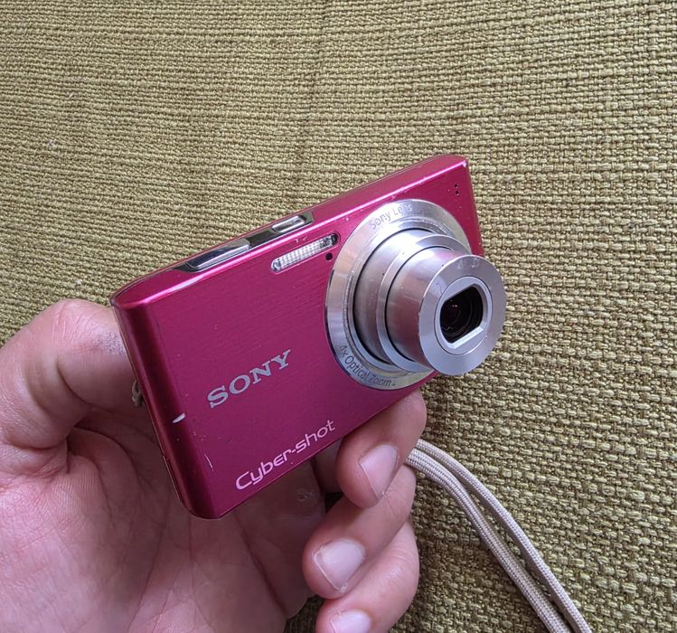 Sony SteadyShot DSC-W610 Aparat Foto Digital Camera Compact Roz Cadou