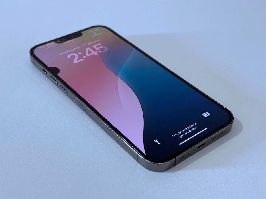 Бартер! iPhone 13 Pro Max Graphite (Черен)  90% Батерия.