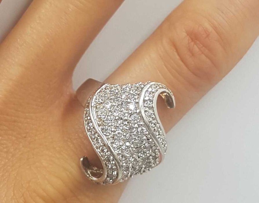 Deosebit inel vintage din argint model superb