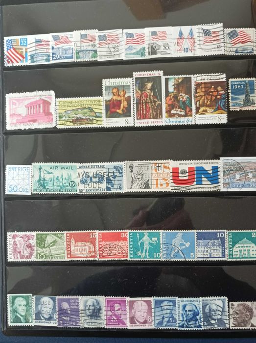 Колекция от 158  марки и Колекция Американски президенти и СССР