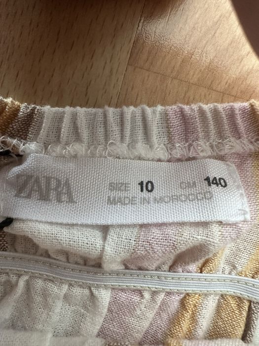 Ленена рокля ZARA 140 см