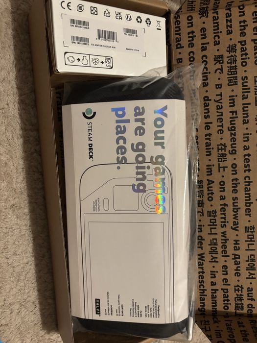 Consola portabila valve steam deck 256 gb