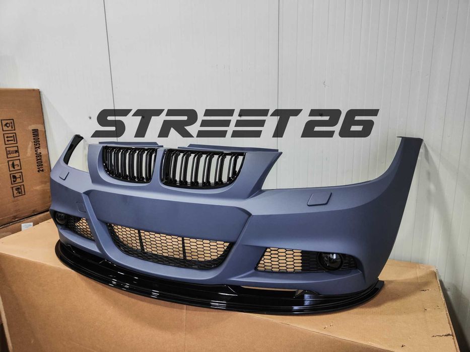 Bara Fata BMW Seria 3 E90 E91 (2005-2011) Cu Lip, Grile si Proiectoare