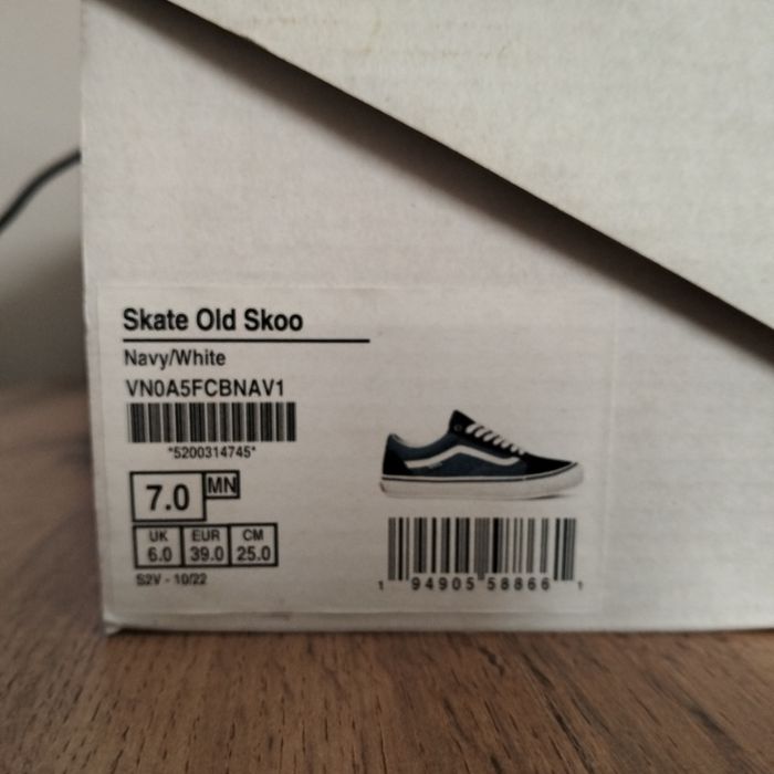 Кеды Vans, Skate Old Skoo 39 размер