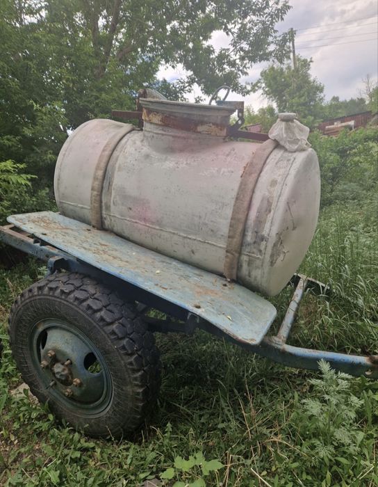 В продаже алюминиевая бочка на колесах