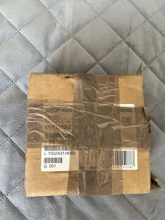Siemens SITOP Modular 6EP1333-3BA00 24V 5A Sursă Alimentare Industrială NOU în cutie