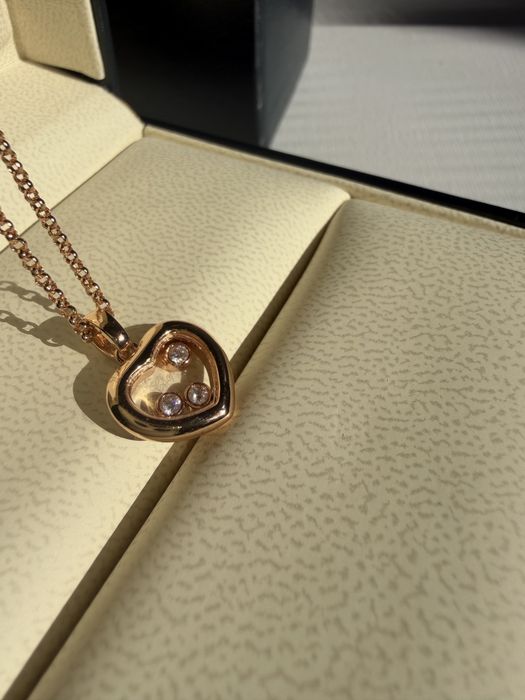 Колие ново Chopard happy diamonds