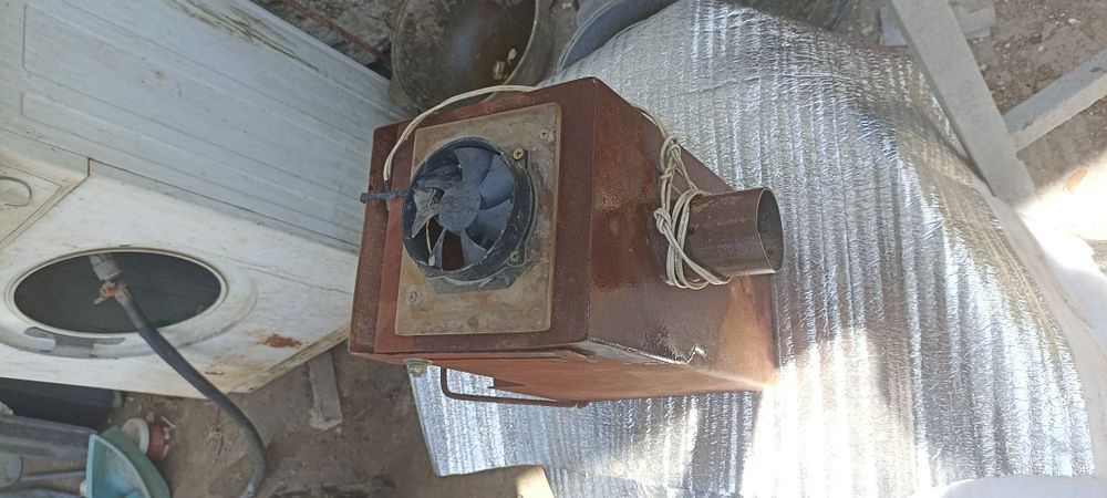 Печь зимняя рыбалка  .