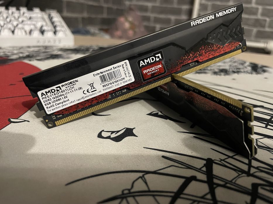 Продам память DDR3 AMD 16 гигов