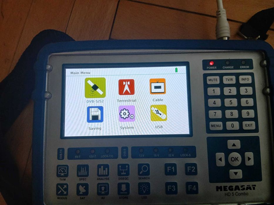 Megasat HD 5 Combo aparat profesional diagnosticare semnale satelit/terestre/cablu