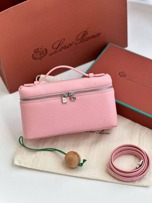 Loro piana сумка пыльно розовая
