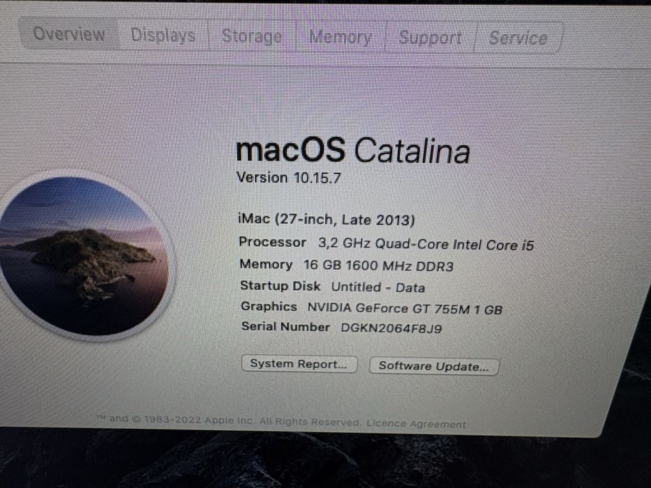 iMac 27 inch 16gb i5