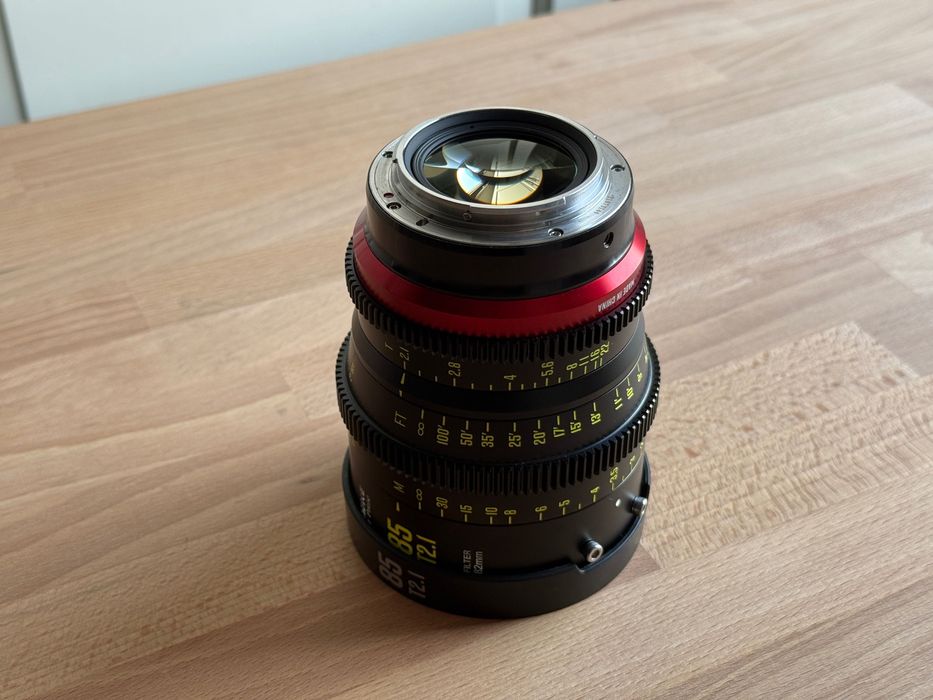 Meike FF Cine 85mm T2.1 obiectiv montura Canon EF