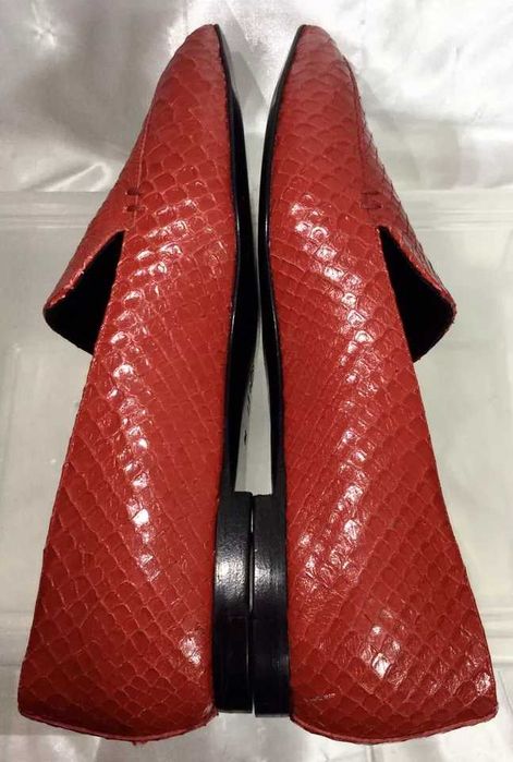Pantofi  dama M. GEMI Italy Snake Skin Red mr.38 noi la cutie