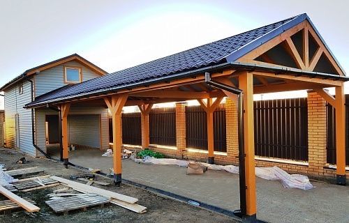 Foisoare si terase moderne din lemn