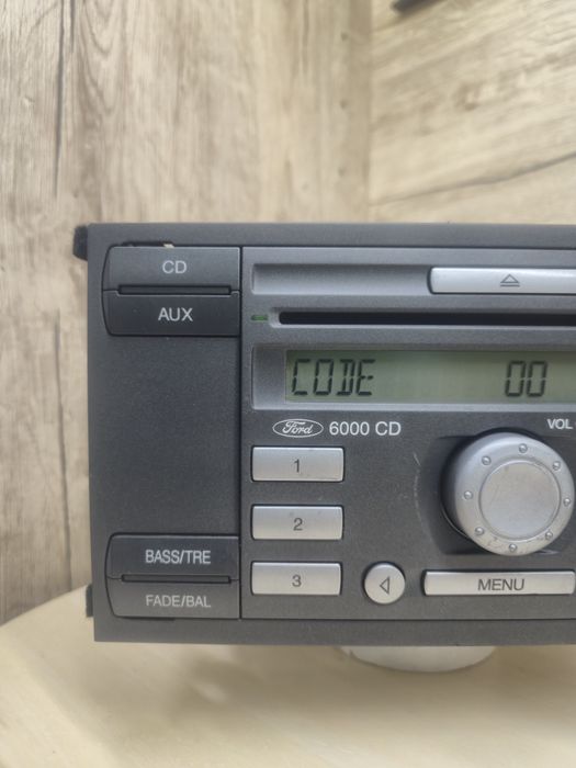 Radio FORD casetofon 6000cd mk6 player transit 2006 mondeo c-max mk7 2008 fiesta mk1 2011 2009 focus 2005 CD 2007 2010