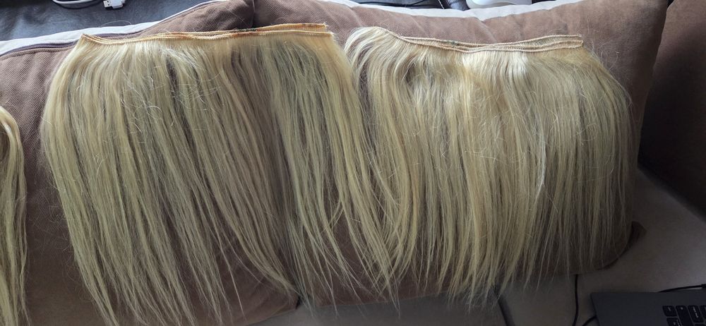 Естествена руса коса