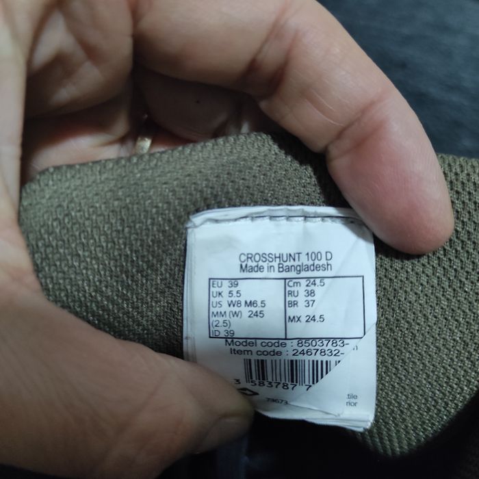 Vând ghete vânătoare solognac Decathlon