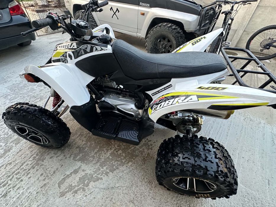 Vand doua quad supermoto 400cc modificate de teren
