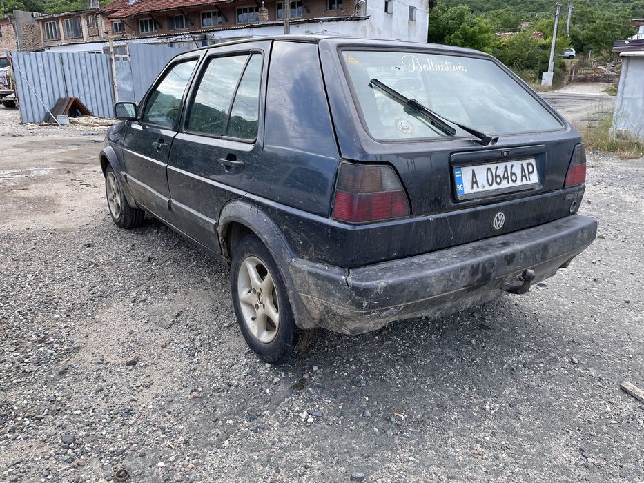 Vw Golf 2 1.6 70hp 1991 На Части