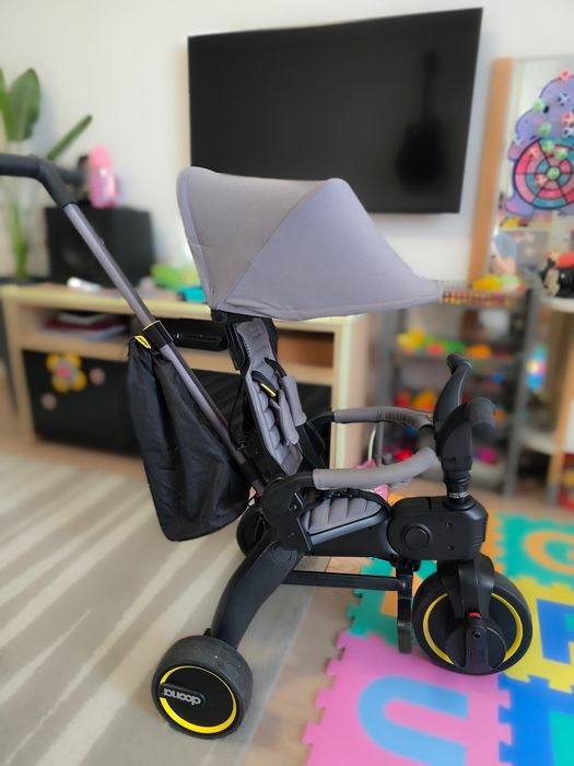 Tricicletă Doona Liki Trike S3 Grey Hound – stare foarte bună