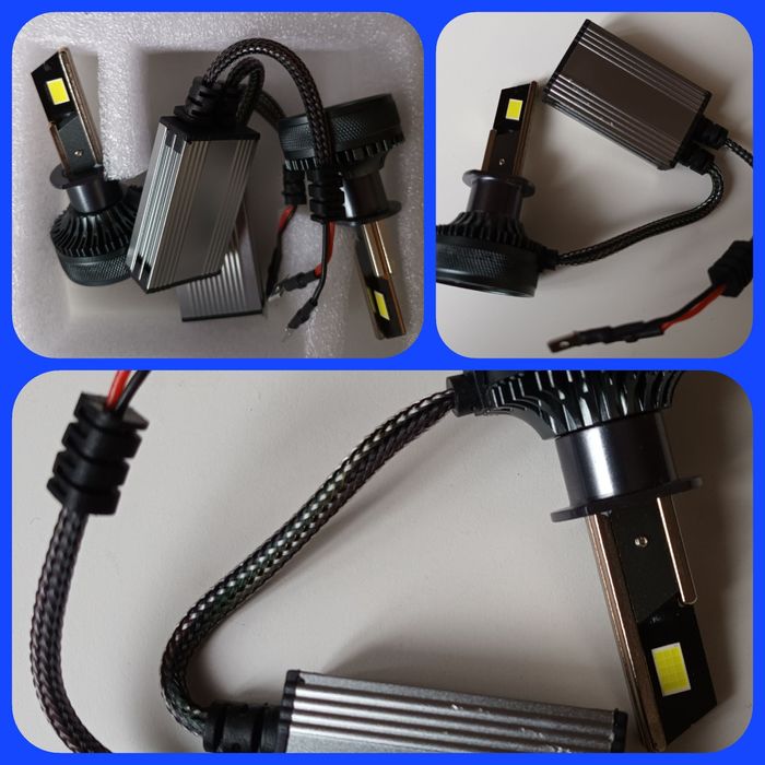 Becuri LED H1 Canbus 12V-24V 50000LM set 2buc