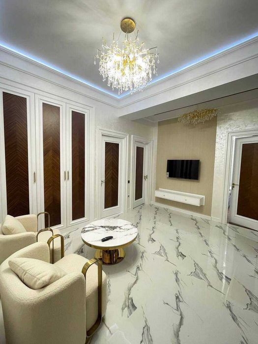 3-комнатная Евро Люкс | ЖК Sayram Avenue ор-р Буз базар, NRG, Корзинка