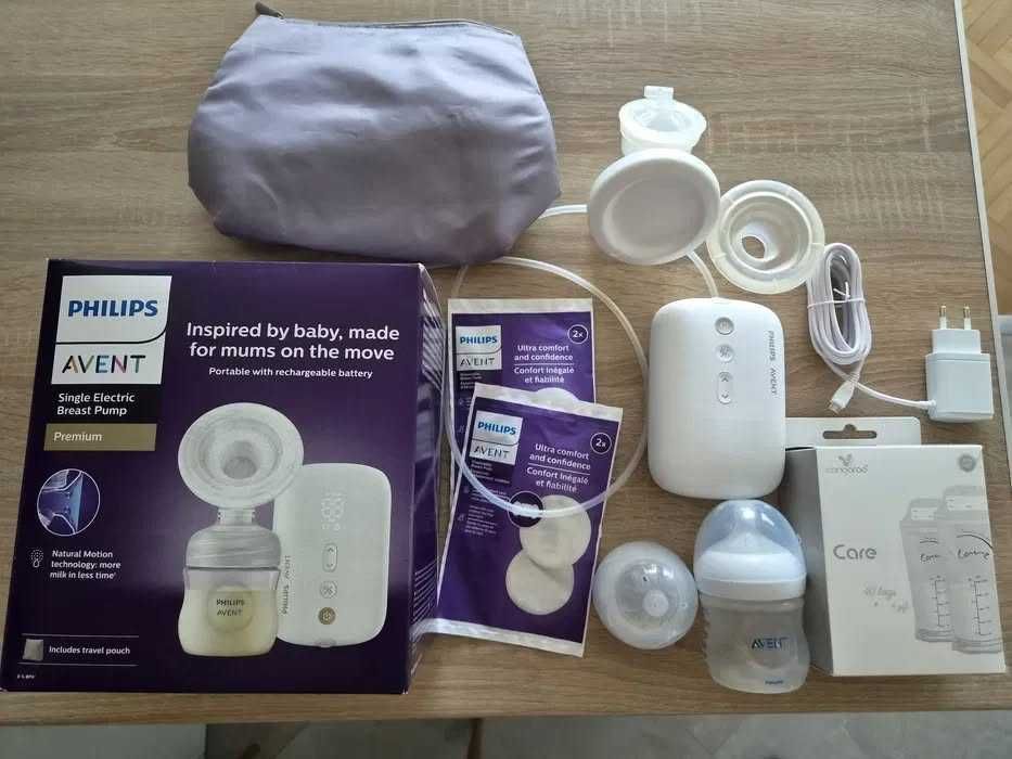 Електрическа помпа за кърма с батерия Philips Avent Premium (Natural Motion)