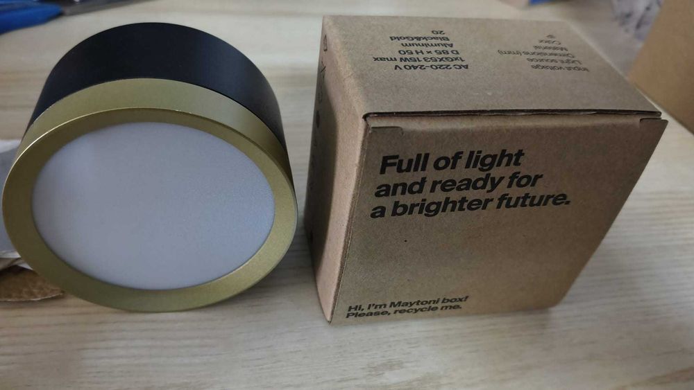 2buc  Lampa de tavan Lucia Tucci Fumi LTP-D002-01GX53-BG