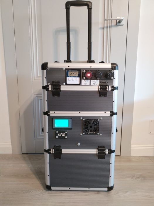 Invertor ,Curent oriunde! Kit solar complet LiFePO4 + Victron + 1000W sinus pur
