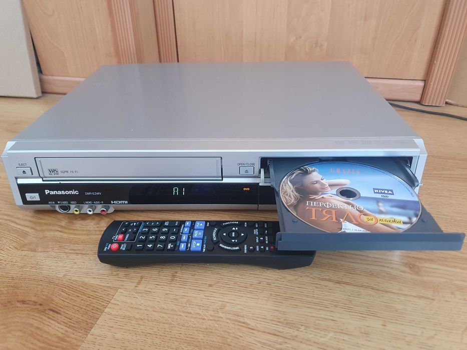Panasonic DMR-EZ48 VHS-DVD recorder HDMI 1080/HD