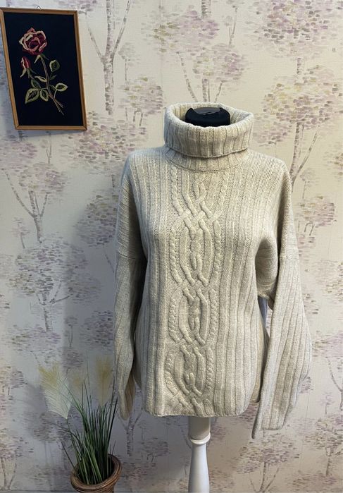 Pulover dama lana pura gros/iarna Coxmoore marimea XL