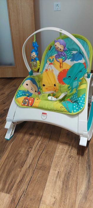 Бебешки шезлонг,столче с музикален бутон
