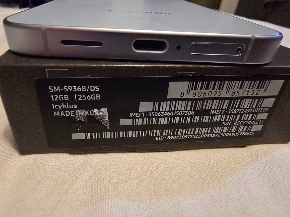 Samsung S25+ 256gb icy blue perfect
