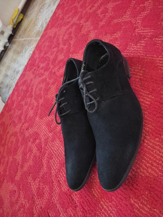 Мужская обувь велюровая