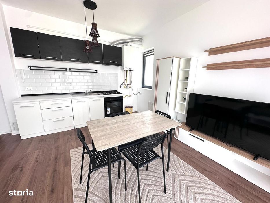 Apartament 2 camere - mobilat si utilat- loc de parcare inclus-Giroc N