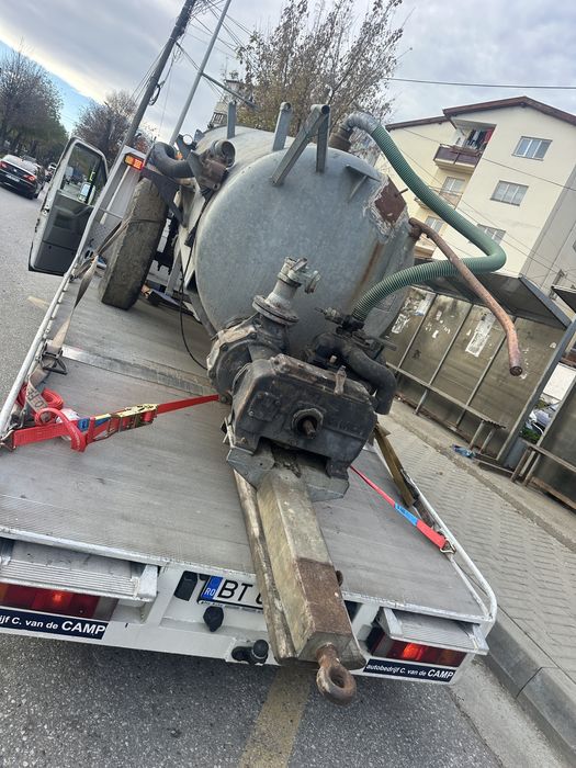 Transportam auto, moloz , aparatura cu diferite masini, remorci