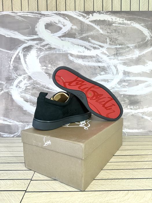 Christian Louboutin Low Black Spikes