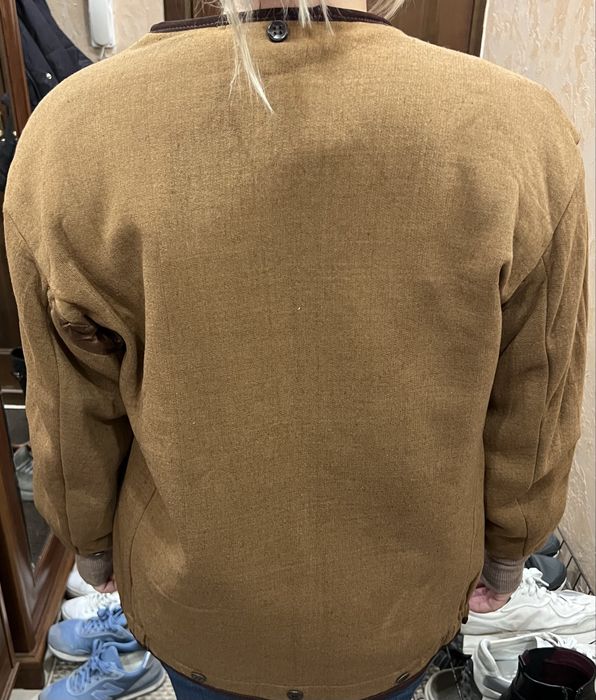 Летная кожаная куртка