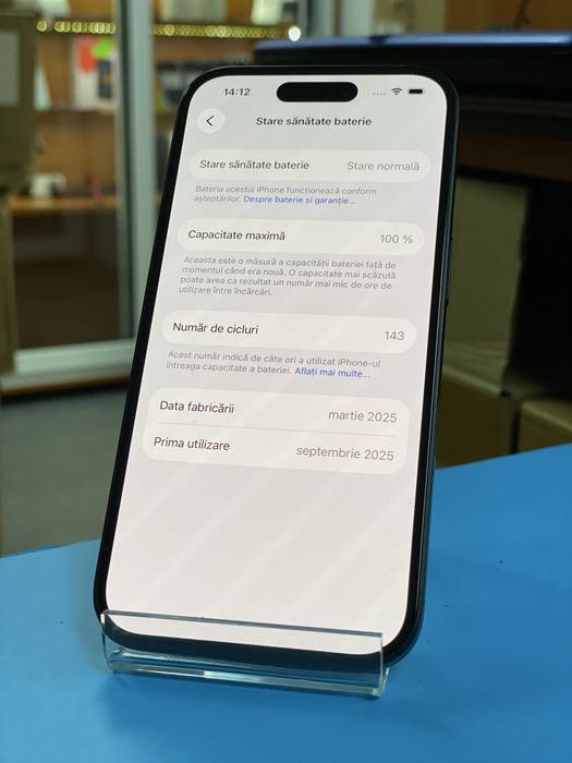 Apple iPhone 16 256GB, Garantie 12 luni | Lensun