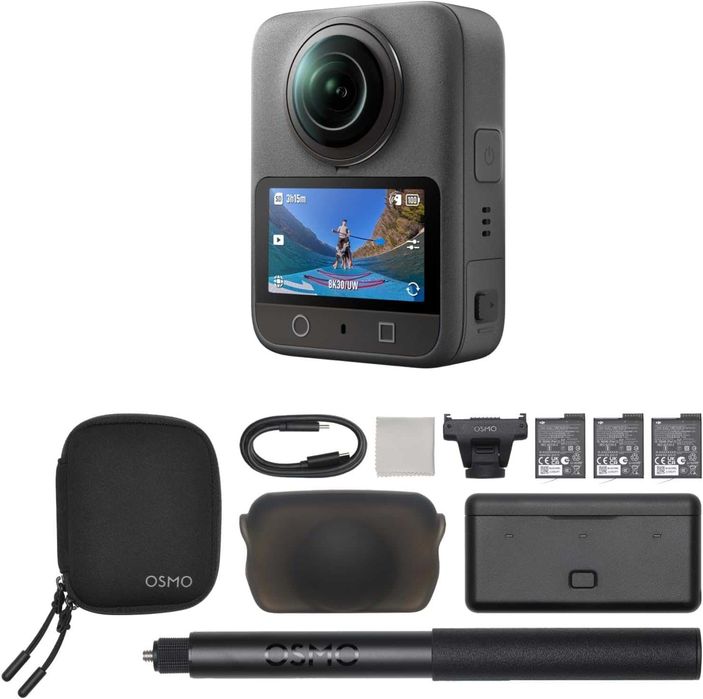 Екшън Камера DJI OSMO 360 ADVENTURE COMBO 120.0 MPx, WI-FI, Нова
